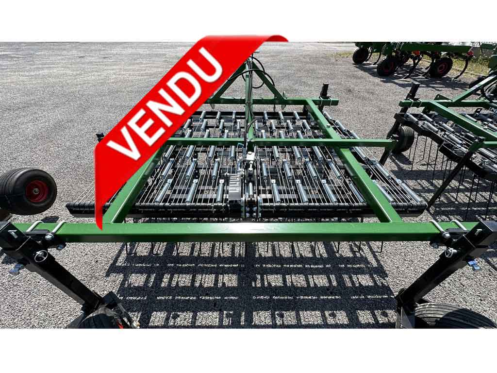 Herse étrille HNG1-1.80m 2 paires de roues AV et AR